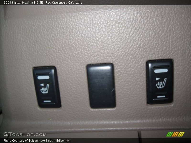 Red Opulence / Cafe Latte 2004 Nissan Maxima 3.5 SE