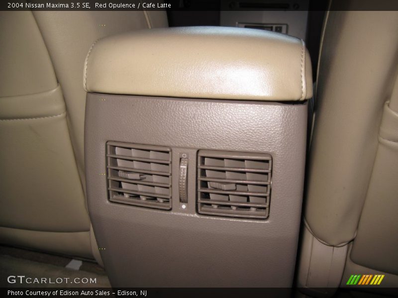 Red Opulence / Cafe Latte 2004 Nissan Maxima 3.5 SE