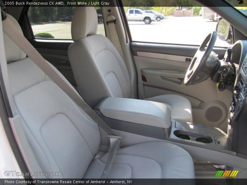 Frost White / Light Gray 2005 Buick Rendezvous CX AWD