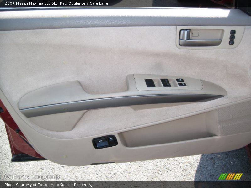 Red Opulence / Cafe Latte 2004 Nissan Maxima 3.5 SE