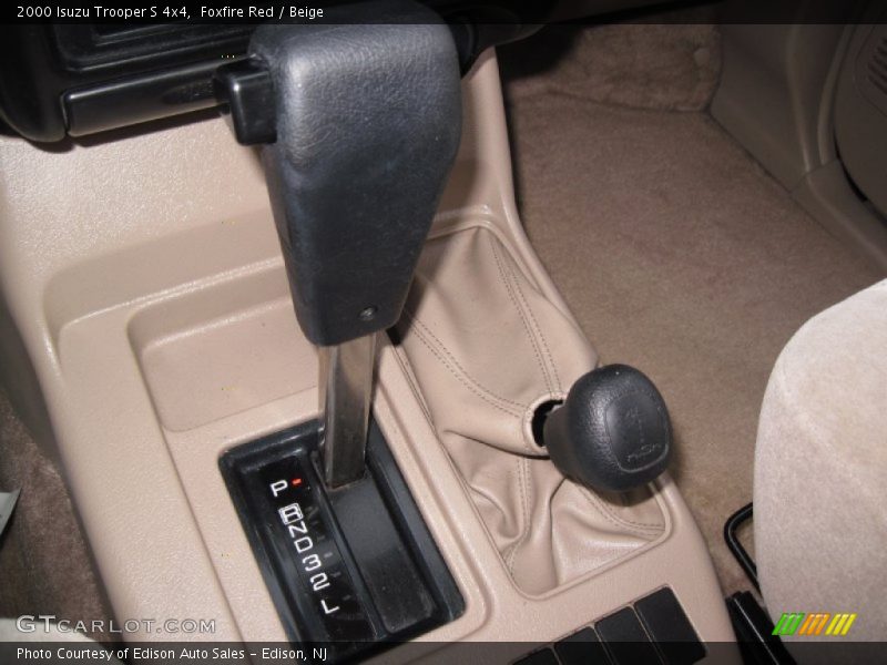  2000 Trooper S 4x4 4 Speed Automatic Shifter