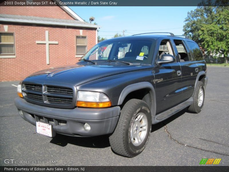 Graphite Metallic / Dark Slate Gray 2003 Dodge Durango SXT 4x4