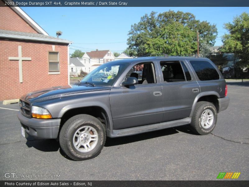Graphite Metallic / Dark Slate Gray 2003 Dodge Durango SXT 4x4