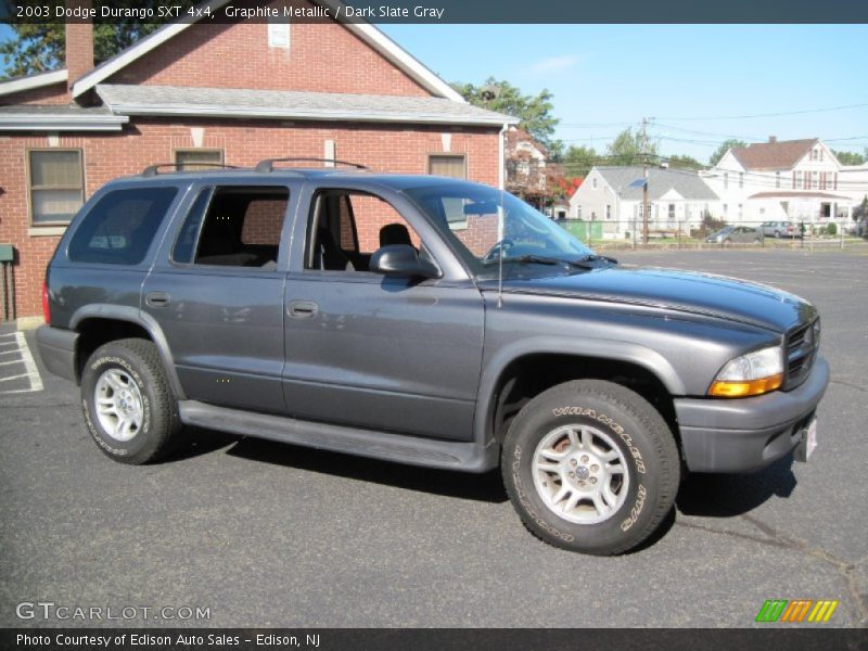 Graphite Metallic / Dark Slate Gray 2003 Dodge Durango SXT 4x4