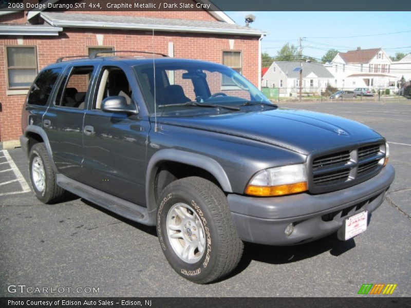 Graphite Metallic / Dark Slate Gray 2003 Dodge Durango SXT 4x4