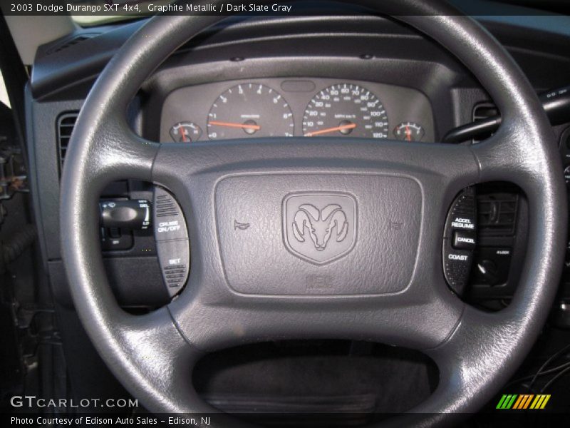 Graphite Metallic / Dark Slate Gray 2003 Dodge Durango SXT 4x4
