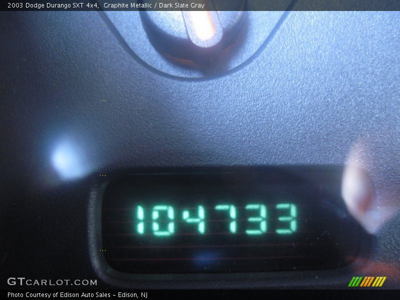 Graphite Metallic / Dark Slate Gray 2003 Dodge Durango SXT 4x4