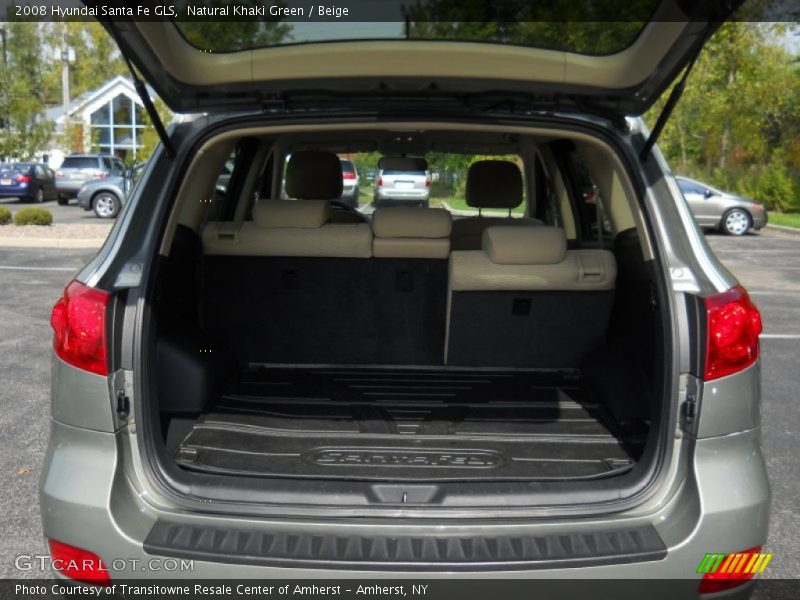Natural Khaki Green / Beige 2008 Hyundai Santa Fe GLS