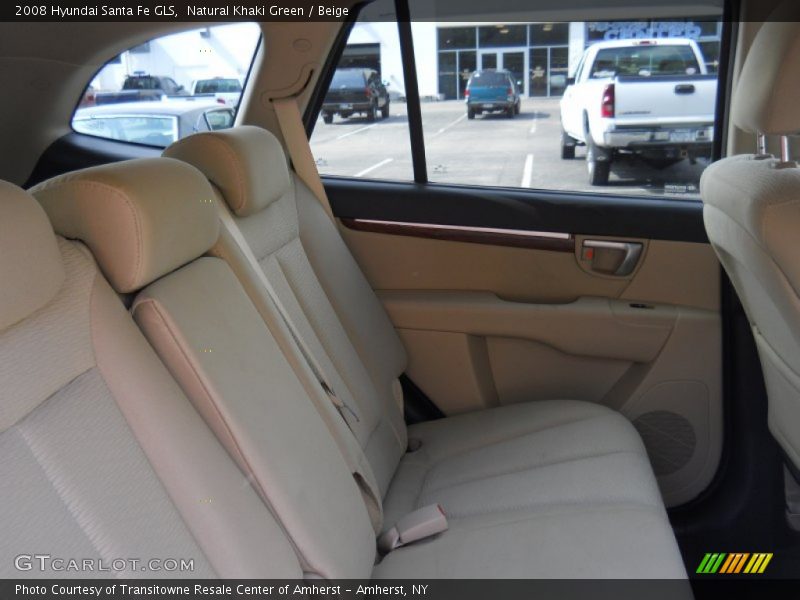Natural Khaki Green / Beige 2008 Hyundai Santa Fe GLS