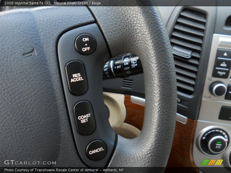 Natural Khaki Green / Beige 2008 Hyundai Santa Fe GLS