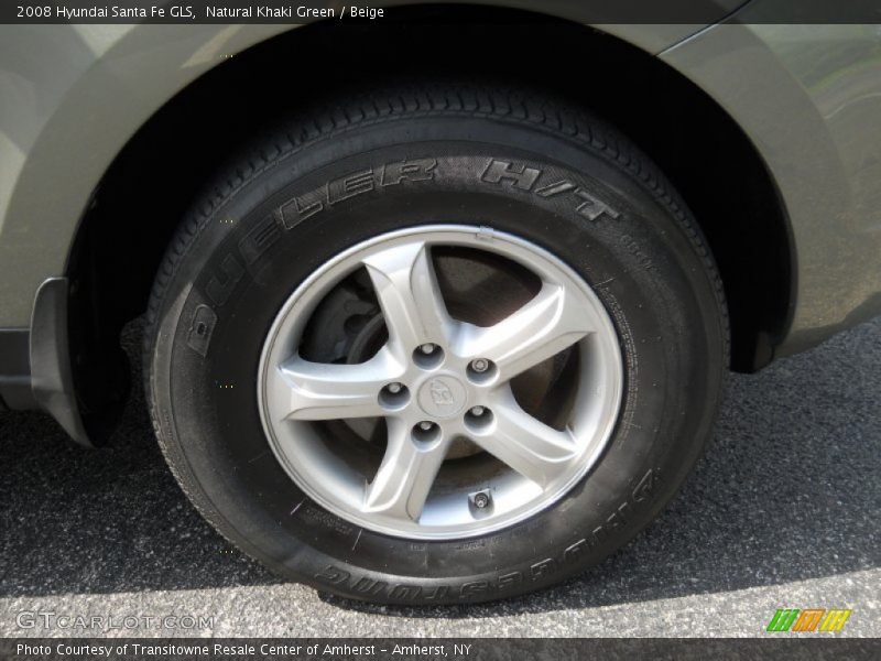 Natural Khaki Green / Beige 2008 Hyundai Santa Fe GLS