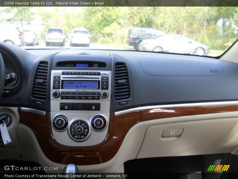 Natural Khaki Green / Beige 2008 Hyundai Santa Fe GLS