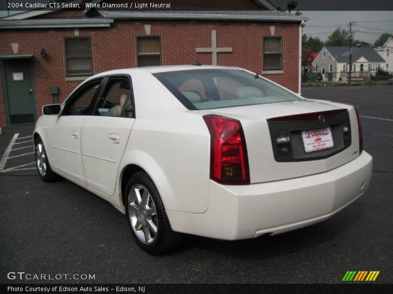 White Diamond / Light Neutral 2004 Cadillac CTS Sedan
