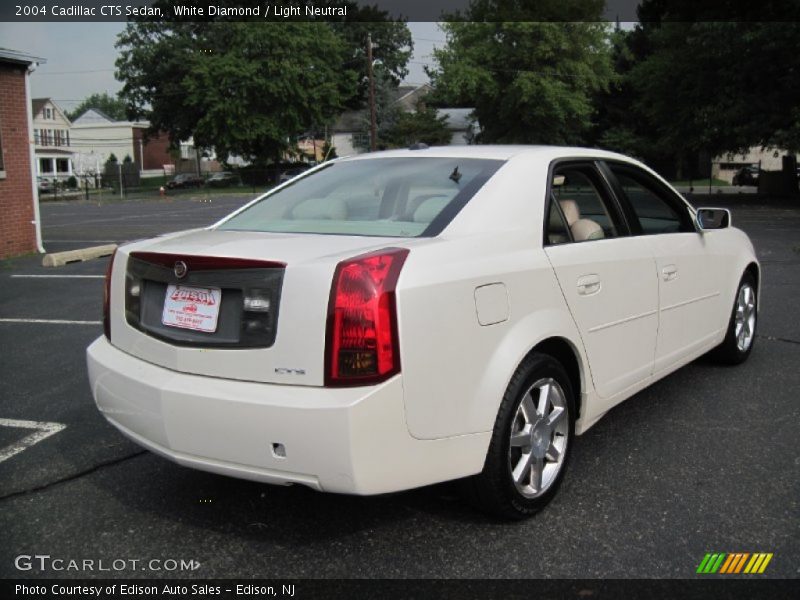 White Diamond / Light Neutral 2004 Cadillac CTS Sedan