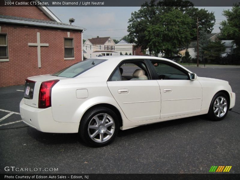 White Diamond / Light Neutral 2004 Cadillac CTS Sedan