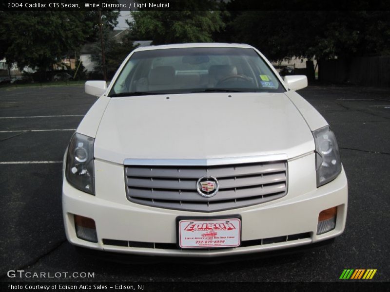White Diamond / Light Neutral 2004 Cadillac CTS Sedan