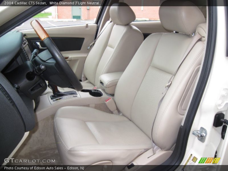 White Diamond / Light Neutral 2004 Cadillac CTS Sedan