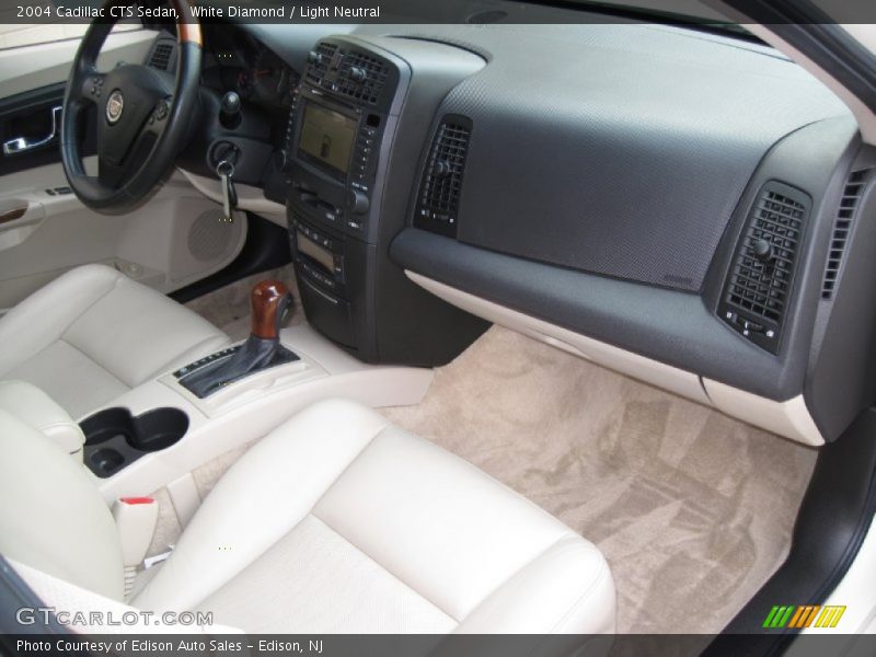 White Diamond / Light Neutral 2004 Cadillac CTS Sedan