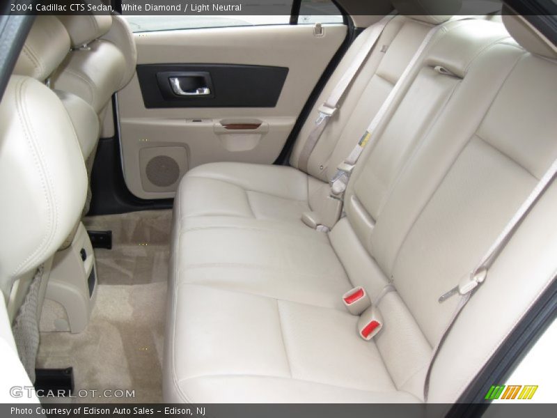 White Diamond / Light Neutral 2004 Cadillac CTS Sedan