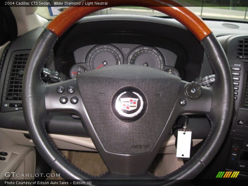 White Diamond / Light Neutral 2004 Cadillac CTS Sedan