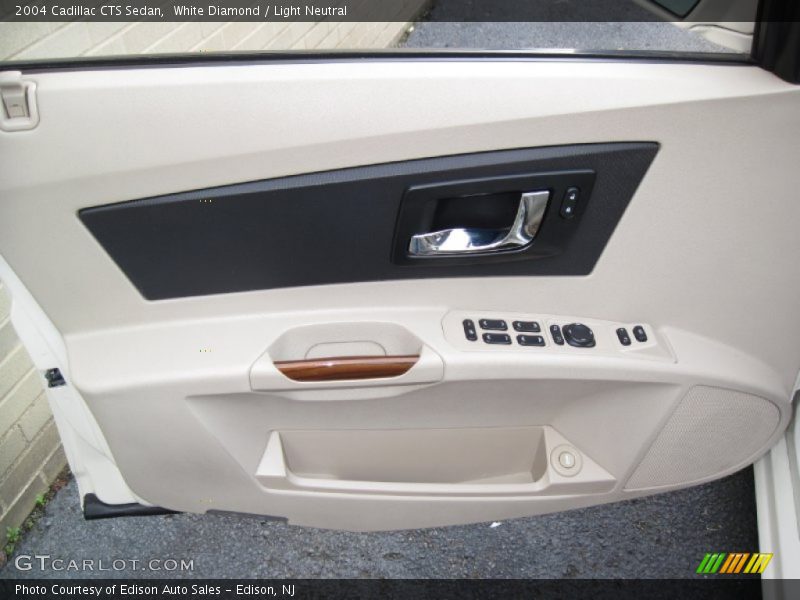 White Diamond / Light Neutral 2004 Cadillac CTS Sedan