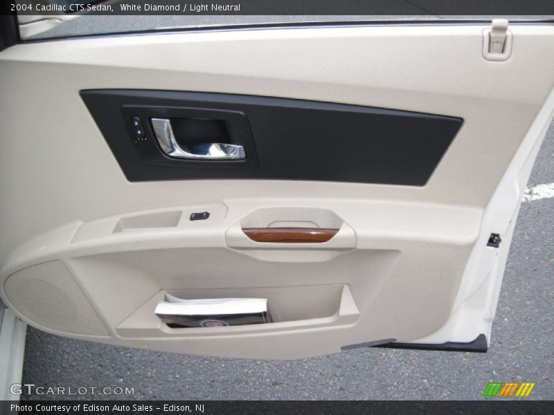 White Diamond / Light Neutral 2004 Cadillac CTS Sedan