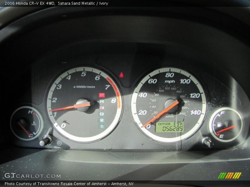 Sahara Sand Metallic / Ivory 2006 Honda CR-V EX 4WD
