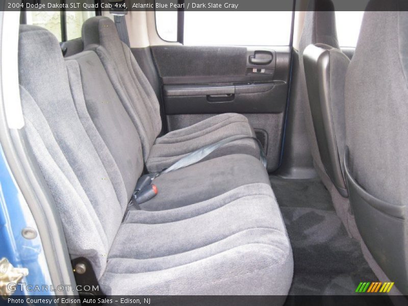Atlantic Blue Pearl / Dark Slate Gray 2004 Dodge Dakota SLT Quad Cab 4x4