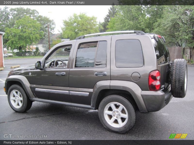 Dark Khaki Pearl / Khaki 2005 Jeep Liberty Limited 4x4