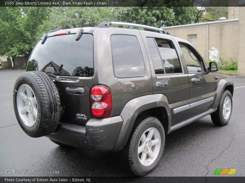 Dark Khaki Pearl / Khaki 2005 Jeep Liberty Limited 4x4