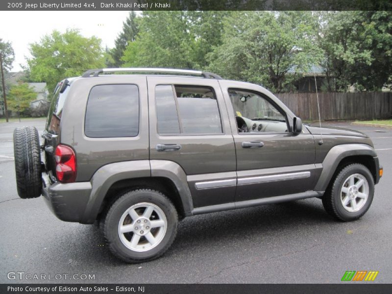 Dark Khaki Pearl / Khaki 2005 Jeep Liberty Limited 4x4