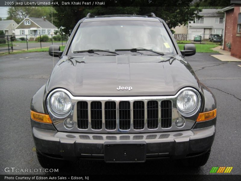 Dark Khaki Pearl / Khaki 2005 Jeep Liberty Limited 4x4