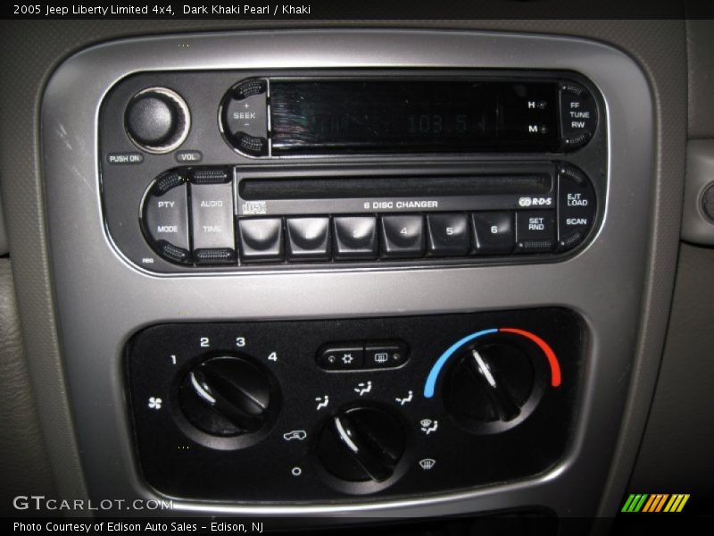 Dark Khaki Pearl / Khaki 2005 Jeep Liberty Limited 4x4