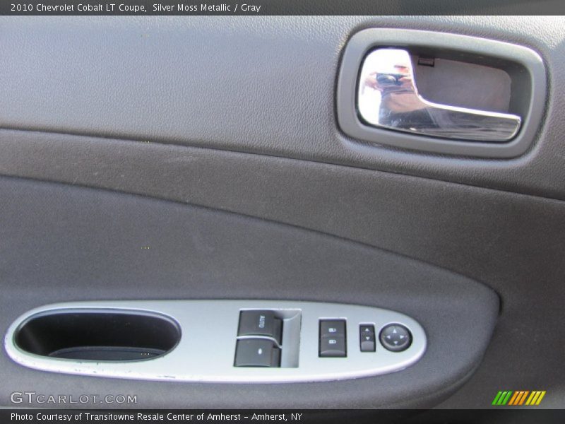 Silver Moss Metallic / Gray 2010 Chevrolet Cobalt LT Coupe