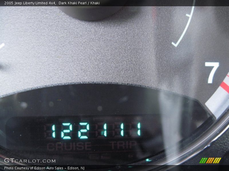 Dark Khaki Pearl / Khaki 2005 Jeep Liberty Limited 4x4
