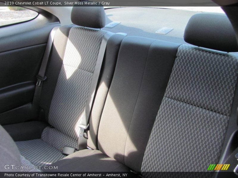 Silver Moss Metallic / Gray 2010 Chevrolet Cobalt LT Coupe