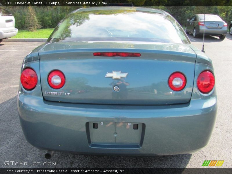 Silver Moss Metallic / Gray 2010 Chevrolet Cobalt LT Coupe