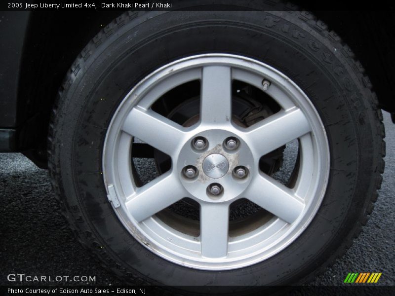 Dark Khaki Pearl / Khaki 2005 Jeep Liberty Limited 4x4