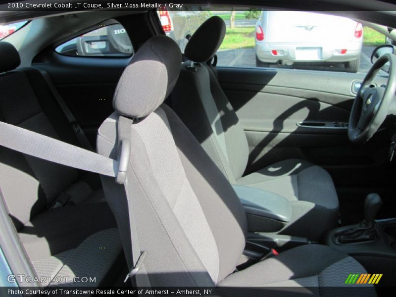 Silver Moss Metallic / Gray 2010 Chevrolet Cobalt LT Coupe
