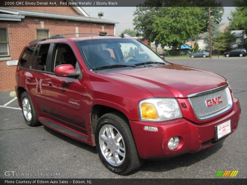 Red Jewel Metallic / Ebony Black 2006 GMC Envoy Denali 4x4