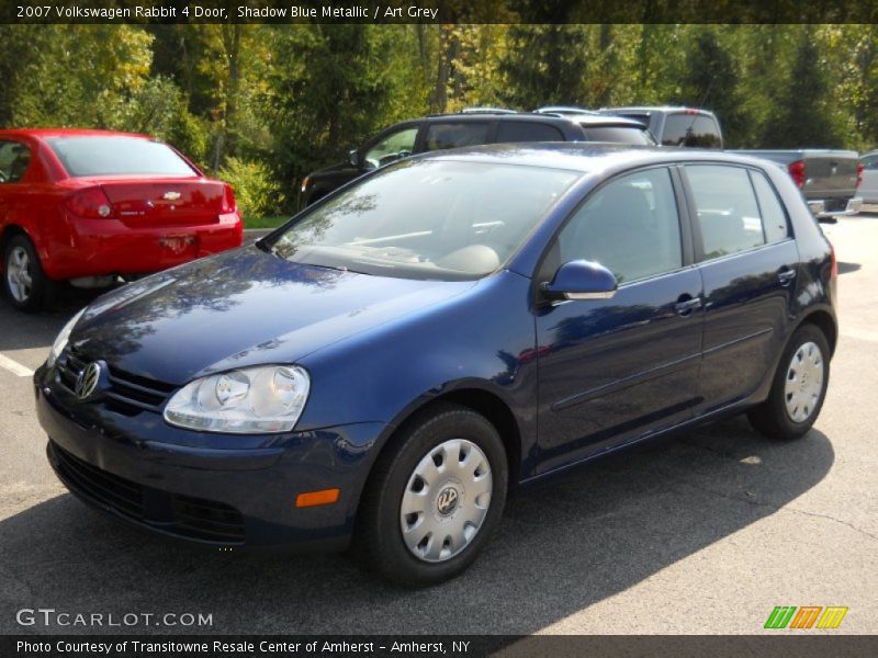 Shadow Blue Metallic / Art Grey 2007 Volkswagen Rabbit 4 Door