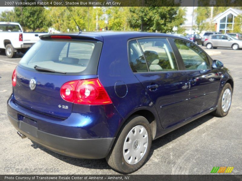 Shadow Blue Metallic / Art Grey 2007 Volkswagen Rabbit 4 Door