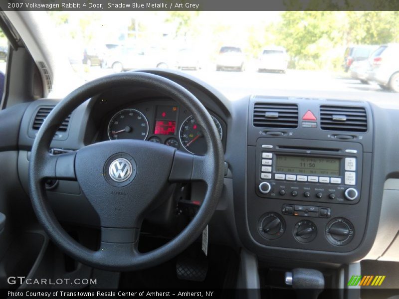 Shadow Blue Metallic / Art Grey 2007 Volkswagen Rabbit 4 Door