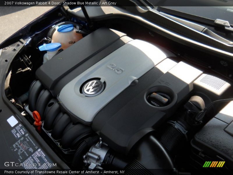 Shadow Blue Metallic / Art Grey 2007 Volkswagen Rabbit 4 Door