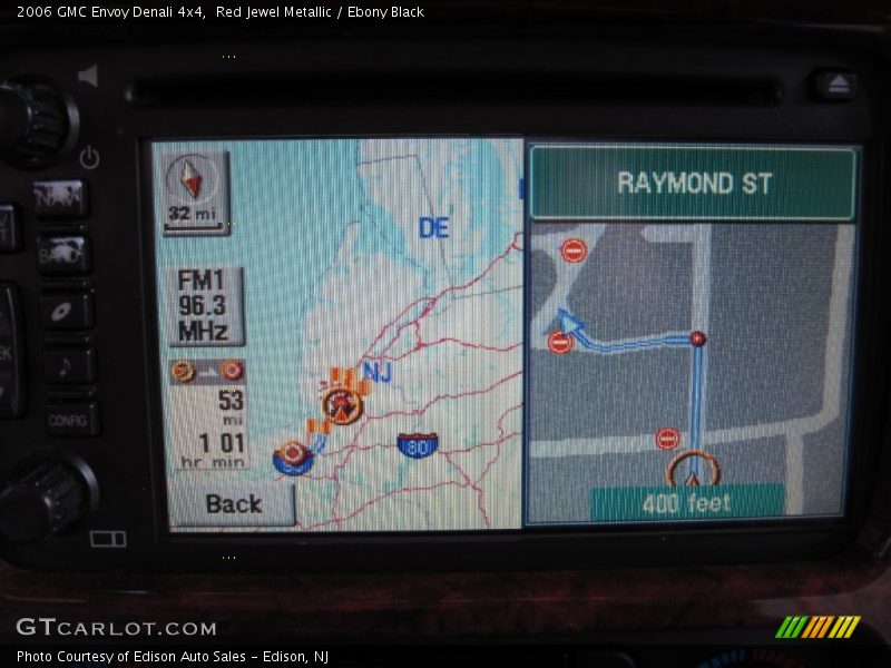 Red Jewel Metallic / Ebony Black 2006 GMC Envoy Denali 4x4