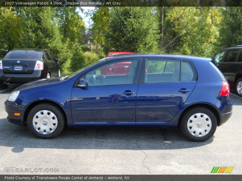 Shadow Blue Metallic / Art Grey 2007 Volkswagen Rabbit 4 Door