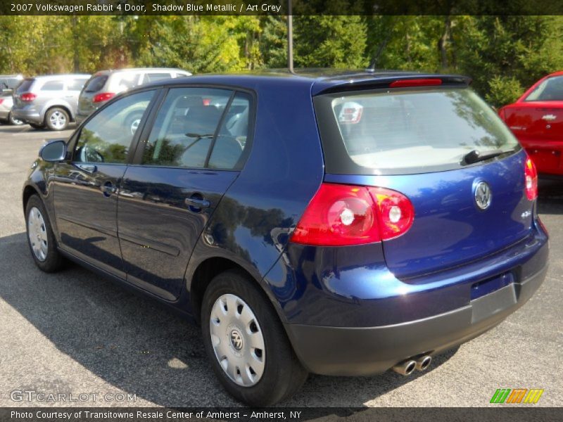 Shadow Blue Metallic / Art Grey 2007 Volkswagen Rabbit 4 Door