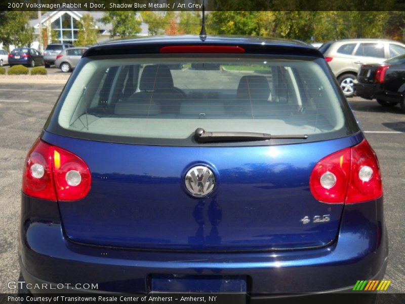 Shadow Blue Metallic / Art Grey 2007 Volkswagen Rabbit 4 Door
