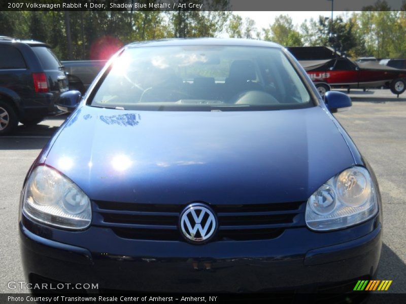 Shadow Blue Metallic / Art Grey 2007 Volkswagen Rabbit 4 Door