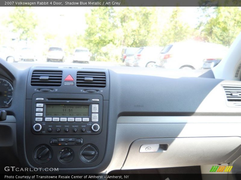 Shadow Blue Metallic / Art Grey 2007 Volkswagen Rabbit 4 Door